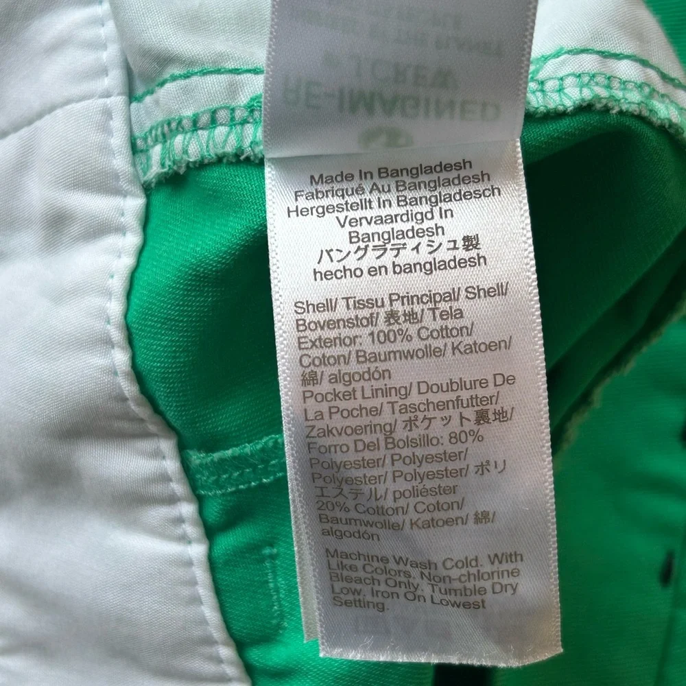 J. Crew Women’s Classic Chino 3.5” Inseam 100% Cotton Modern Clover Size 6